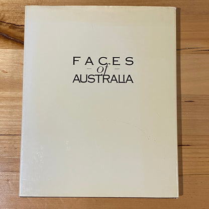 Faces Of Australia by Jacqueline Mitelman Vintage Hardcover 1988 GD