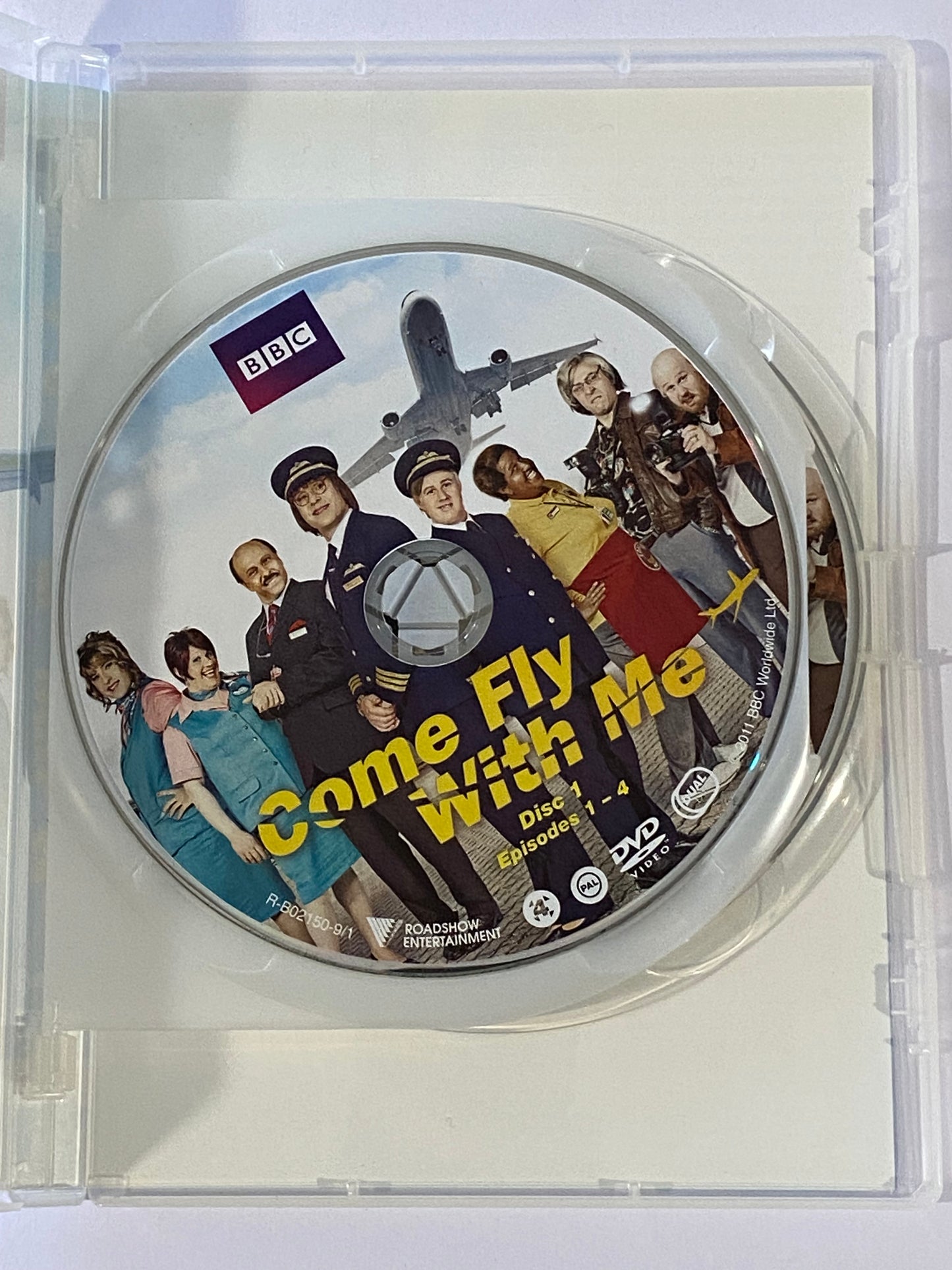 Come Fly With DVD BBC Matt Lucas David Walliams TV Comedy PAL 4 VGC