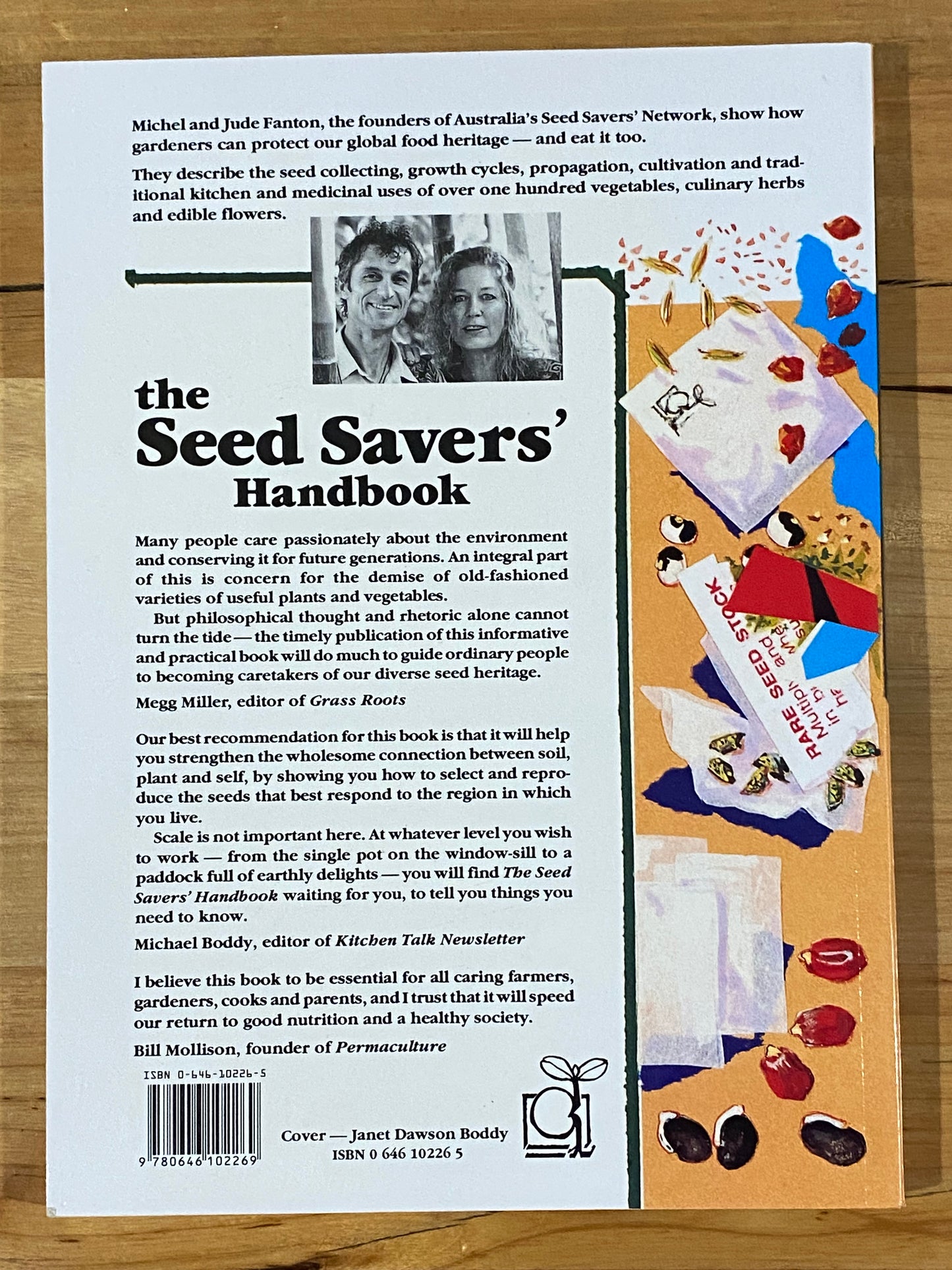 The Seed Savers' Handbook by Michael & Jude Fanton Paperback 2014 GD
