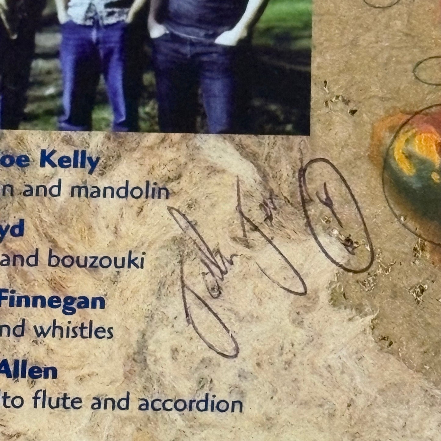 Rubai by Flook SIGNED CD Anglo-Irish instrumental Folk Music 2002 GD