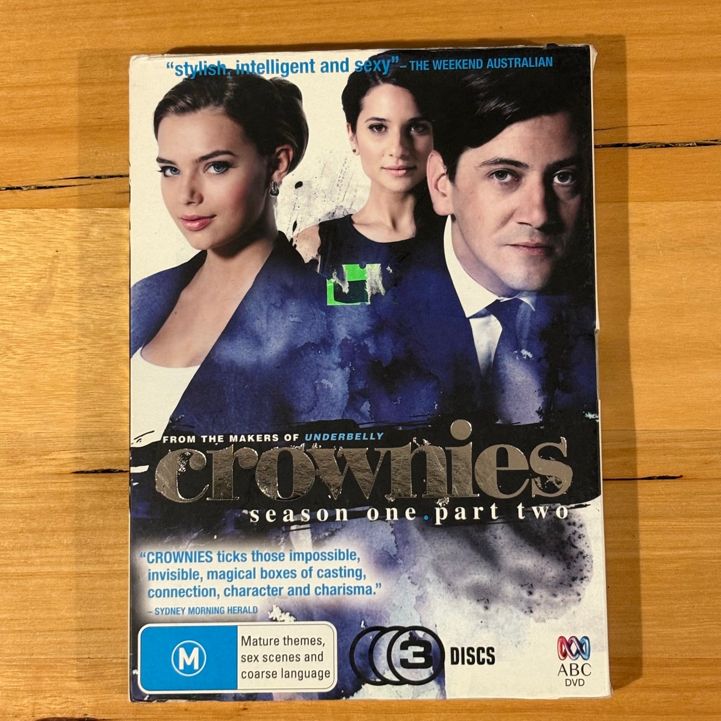Crownies Season 1 Parts 1 and 2 DVD Australian Drama PAL 4 VGC
