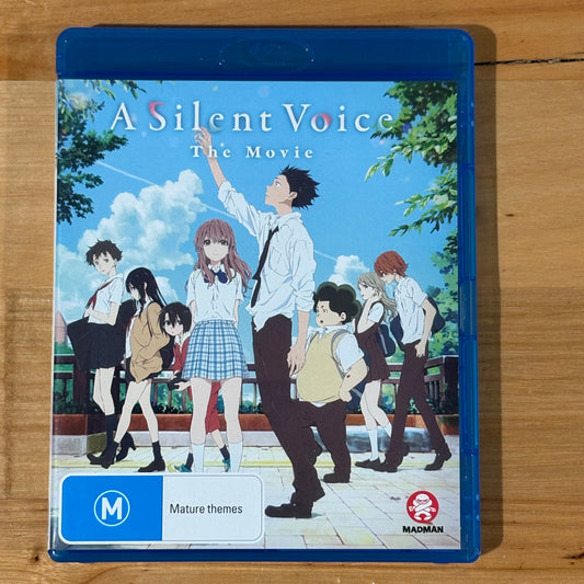 A Silent Voice The Movie Blu-Ray Anime Naoko Yamada Region B VGC