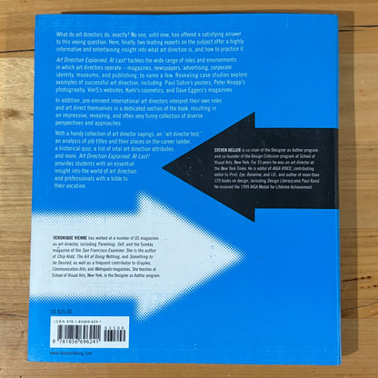 Art Direction Explained At Last! Steven Heller Veronique Vienne Paperback GD