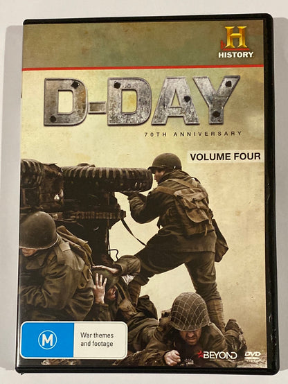 D-Day 70th Anniversary Commemorative Gift Set DVD 4-Disc Set History Channel VGC