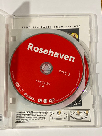 Rosehaven Series 1 DVD ABC Australian Comedy Cecilia Pacquola 2-Disc Set VGC