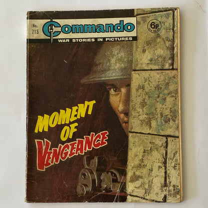 Commando War Comic #713 Moment Of Vengeance 1973