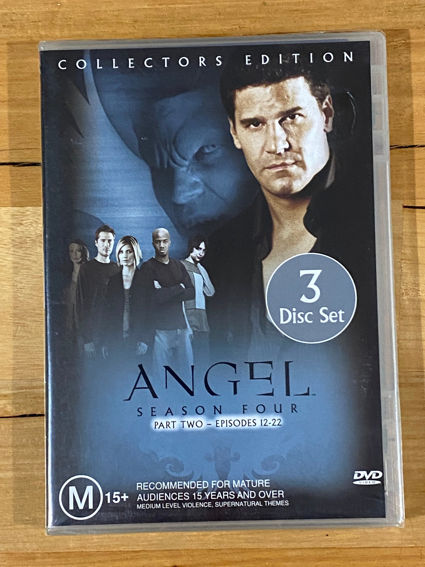 Angel Season 4 Part 1 & 2, Season 3 Part 1 DVD 3-Disc Sets PAL 4 Sealed