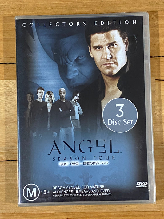 Angel Season 4 Part 1 & 2, Season 3 Part 1 DVD 3-Disc Sets PAL 4 Sealed