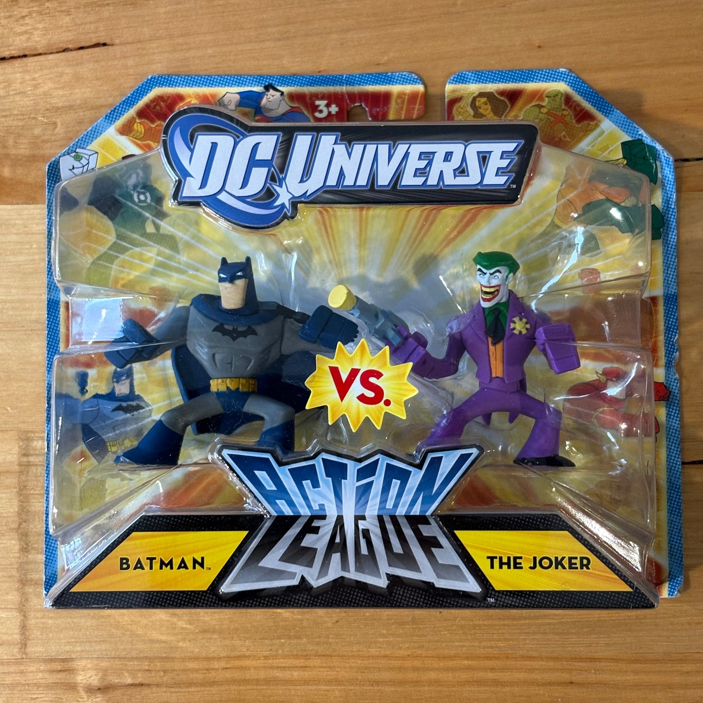 DC Universe Action League Batman vs The Joker 2011 New Sealed