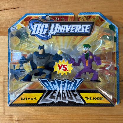 DC Universe Action League Batman vs The Joker 2011 New Sealed