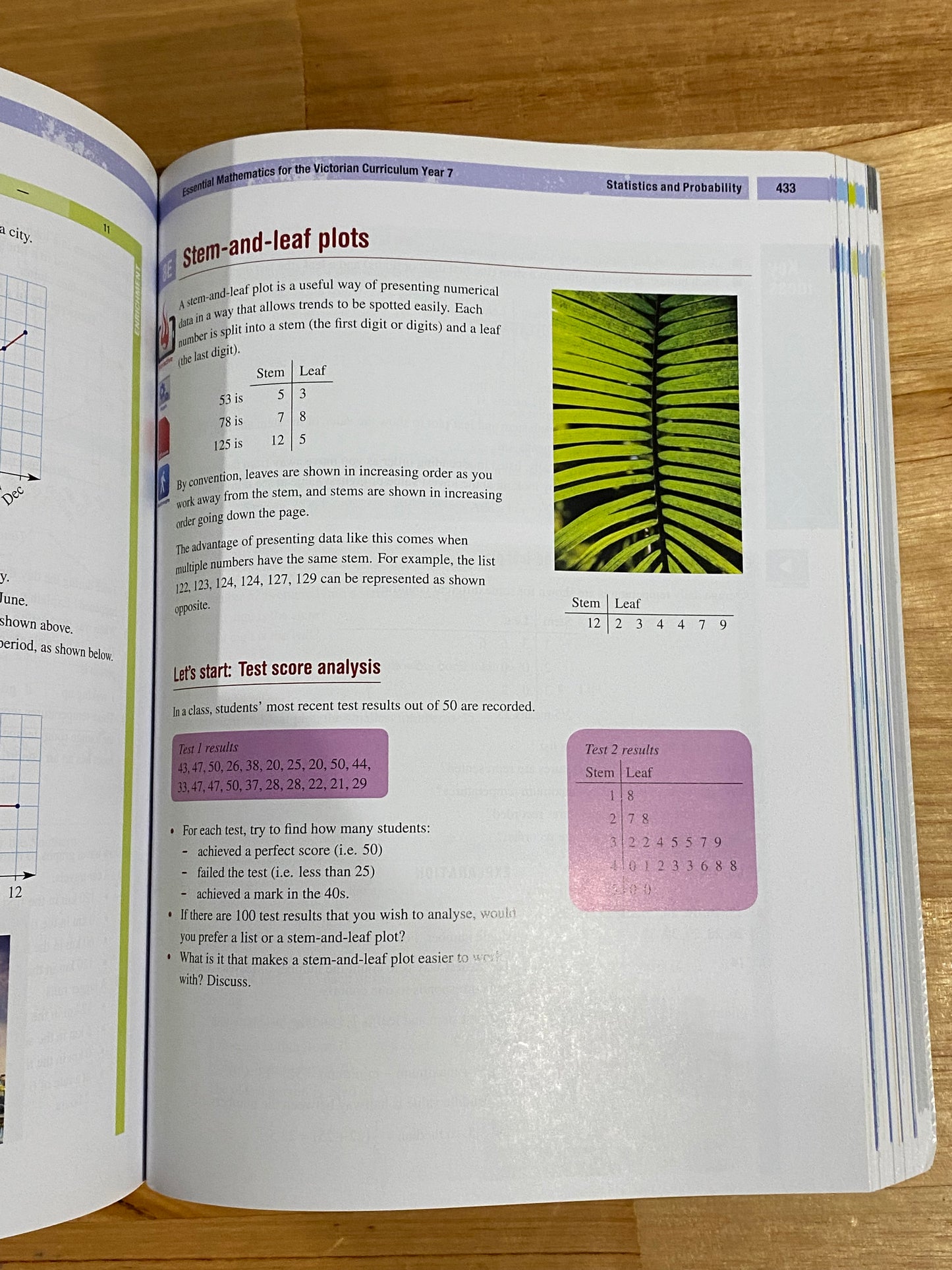 Essential Mathematics for the Victorian Curriculum Year 7 1st Edition Paperback VGC