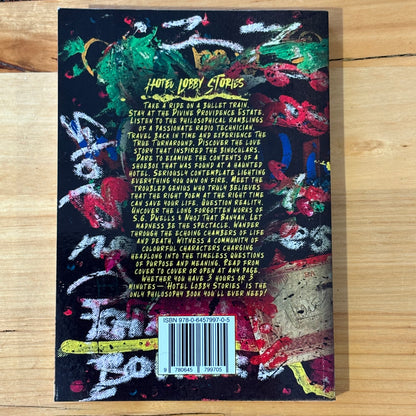 Hotel Lobby Stories by NJ Batty and Julz Jansen First Print SIGNED Paperback