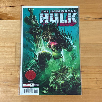 The Immortal Hulk (2018) #42 Alexander Lozano Knullified Variant