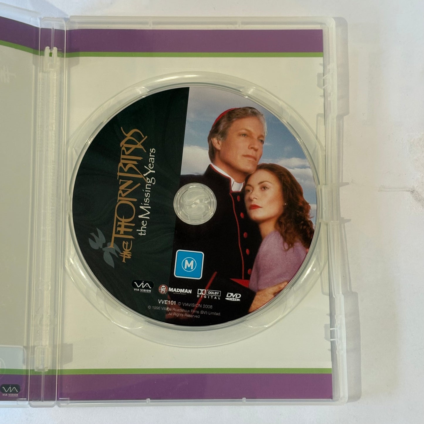 The Thorn Birds & The Missing Years DVD Richard Chamberlain PAL 4 VGC