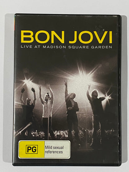 Bon Jovi DVDs Bundle of 3 Greatest Hits Live at Madison Square Garden VGC