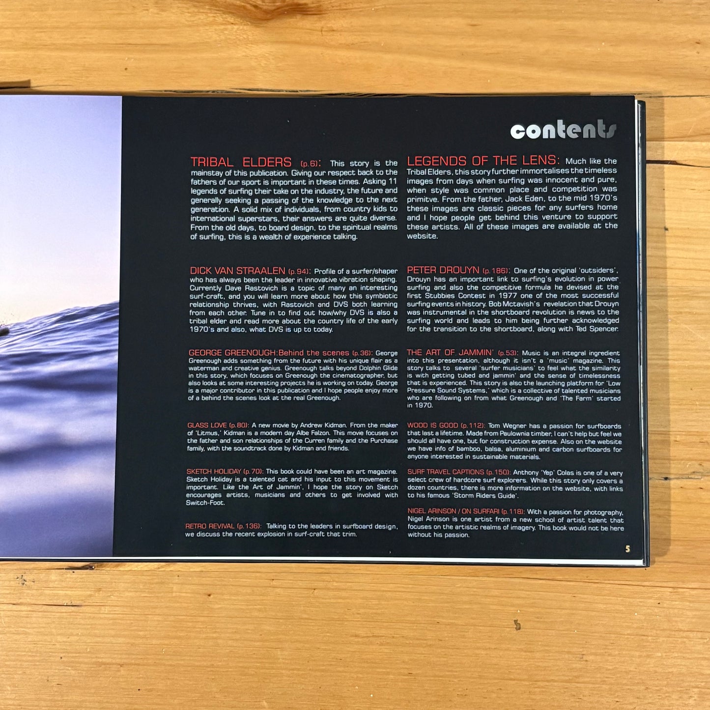 Switch-Foot Surfing Art Music Book Australian Surfing Culture and History Hardcover