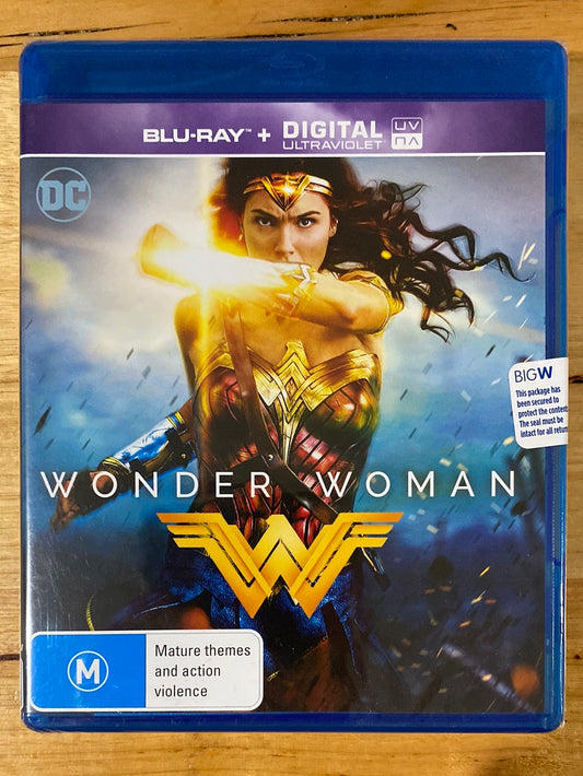 Wonder Woman Blu-Ray, Region B, Brand New Sealed