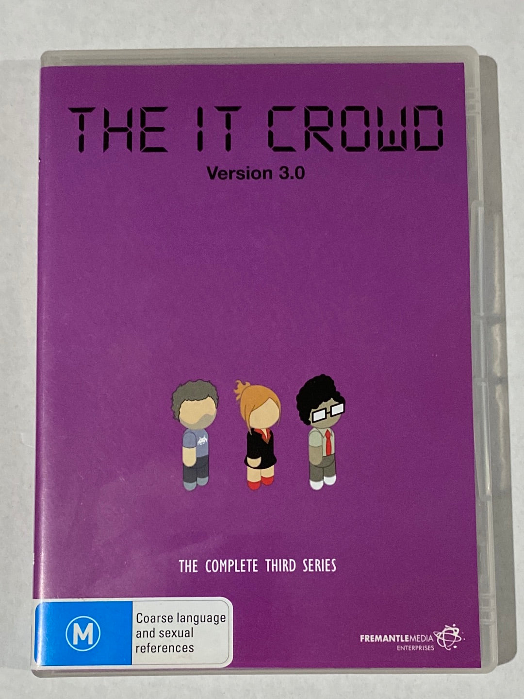 The IT Crowd DVD All Four Seasons PAL 4 Channel 4 British Comedy VGC