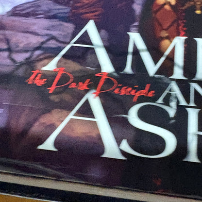 Amber and Ashes by Margaret Weis Dragonlance Fantasy Hardcover 2004 Ex-Library