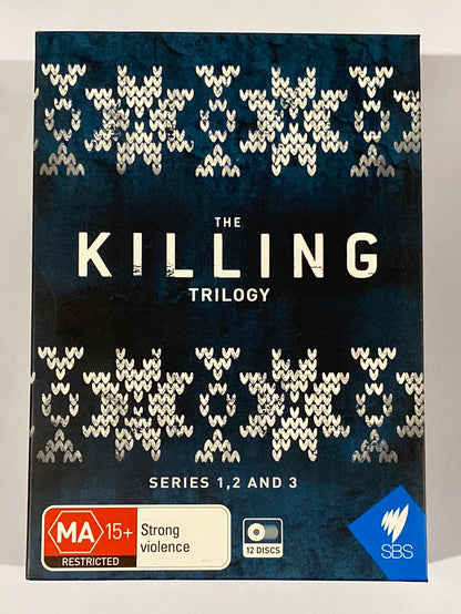 The Killing Trilogy Series 1, 2 and 3 DVD Box-Set PAL 4 VGC