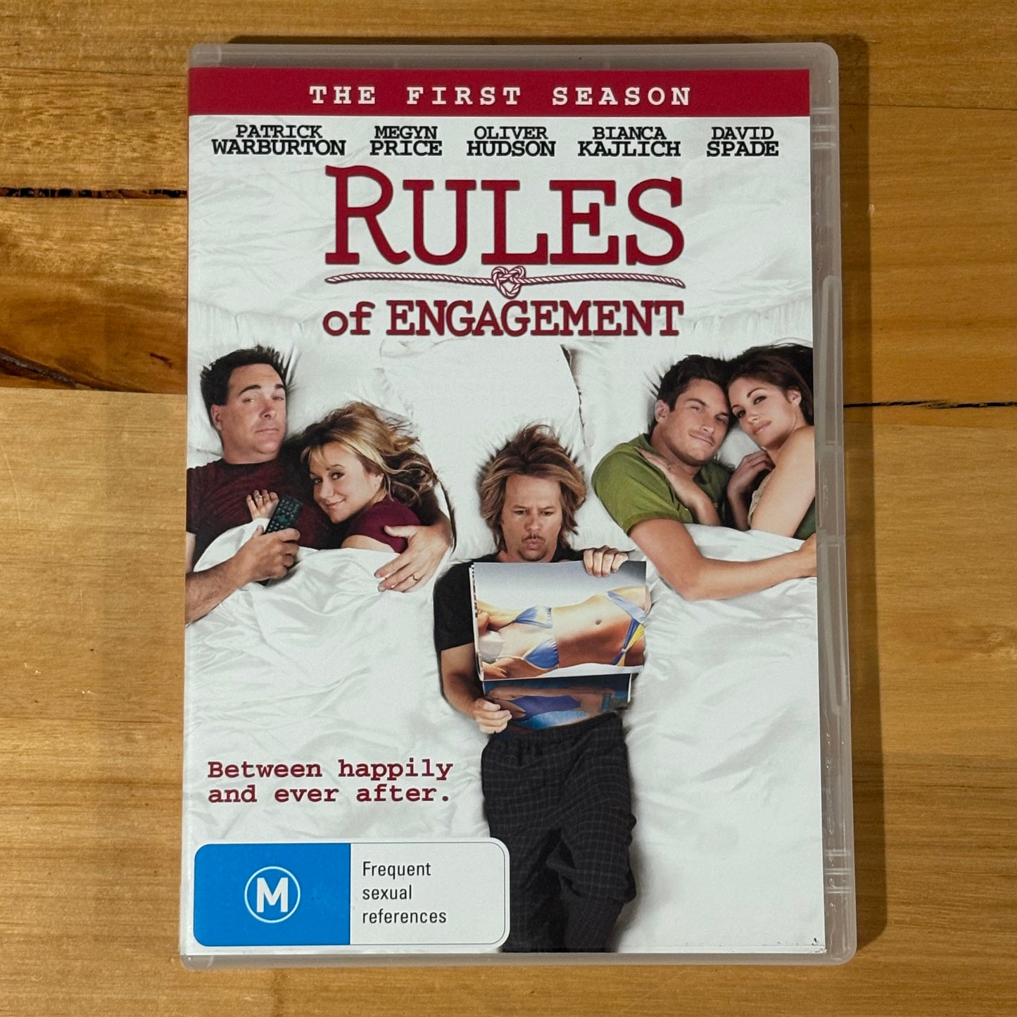 Rules Of Engagement Seasons 1-7 DVD Complete Set Comedy PAL 4 VGC