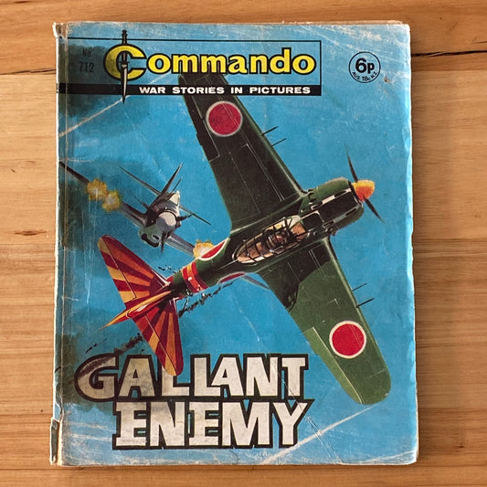 Commando War Comic #712 Gallant Enemy 1973