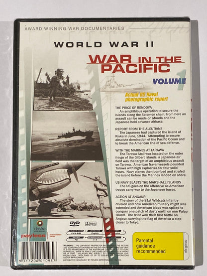 World War 2 War In The Pacific DVD Vol 1 Brand New Sealed