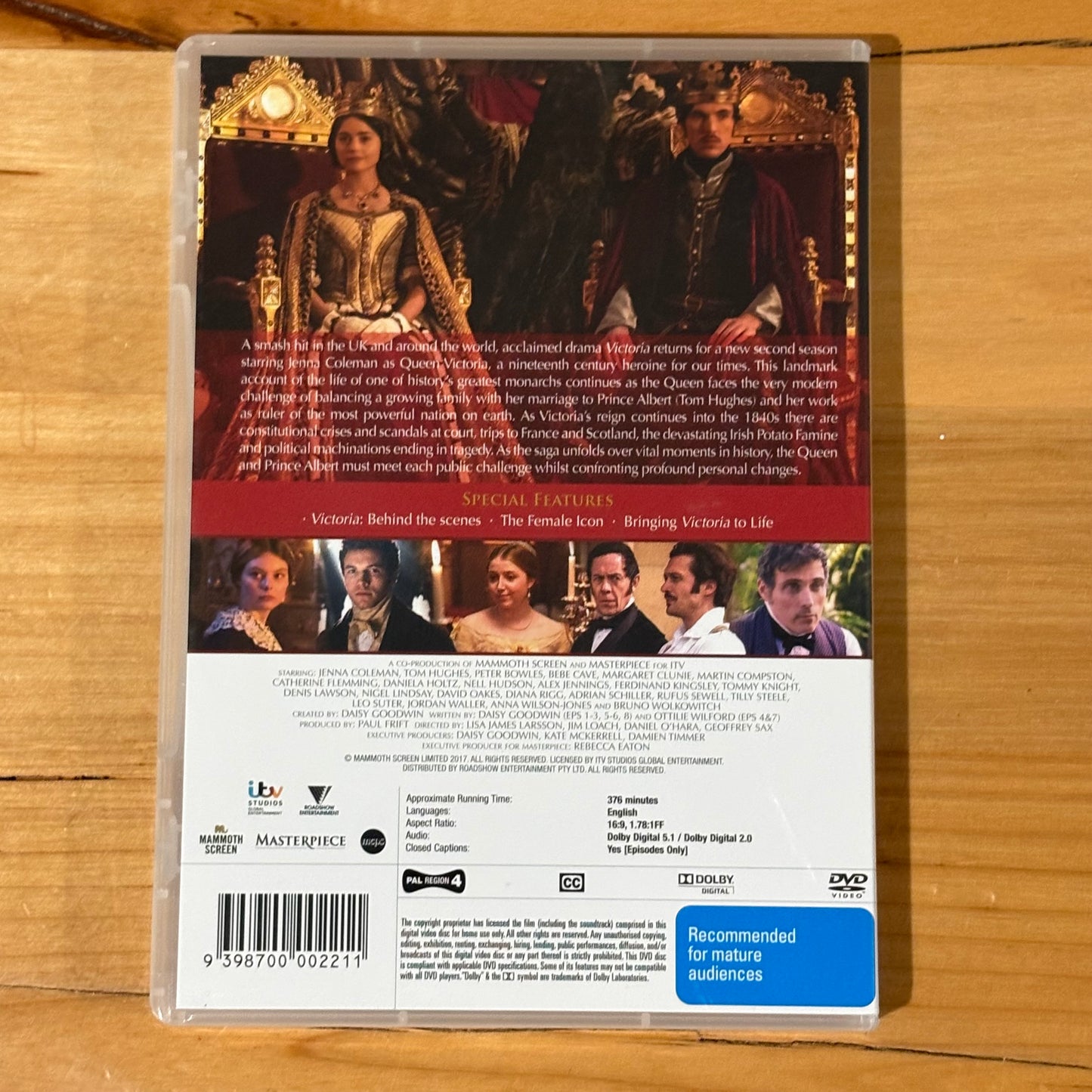 Victoria Series 1-3 and Christmas Special DVD Jenna Coleman ITV Studios PAL4 VGC