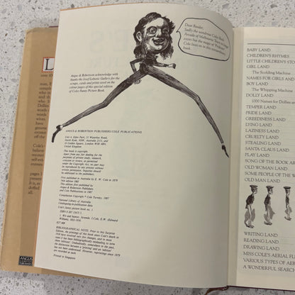 Cole's Funny Picture Book The Family Amuser Hardback 1987 GD