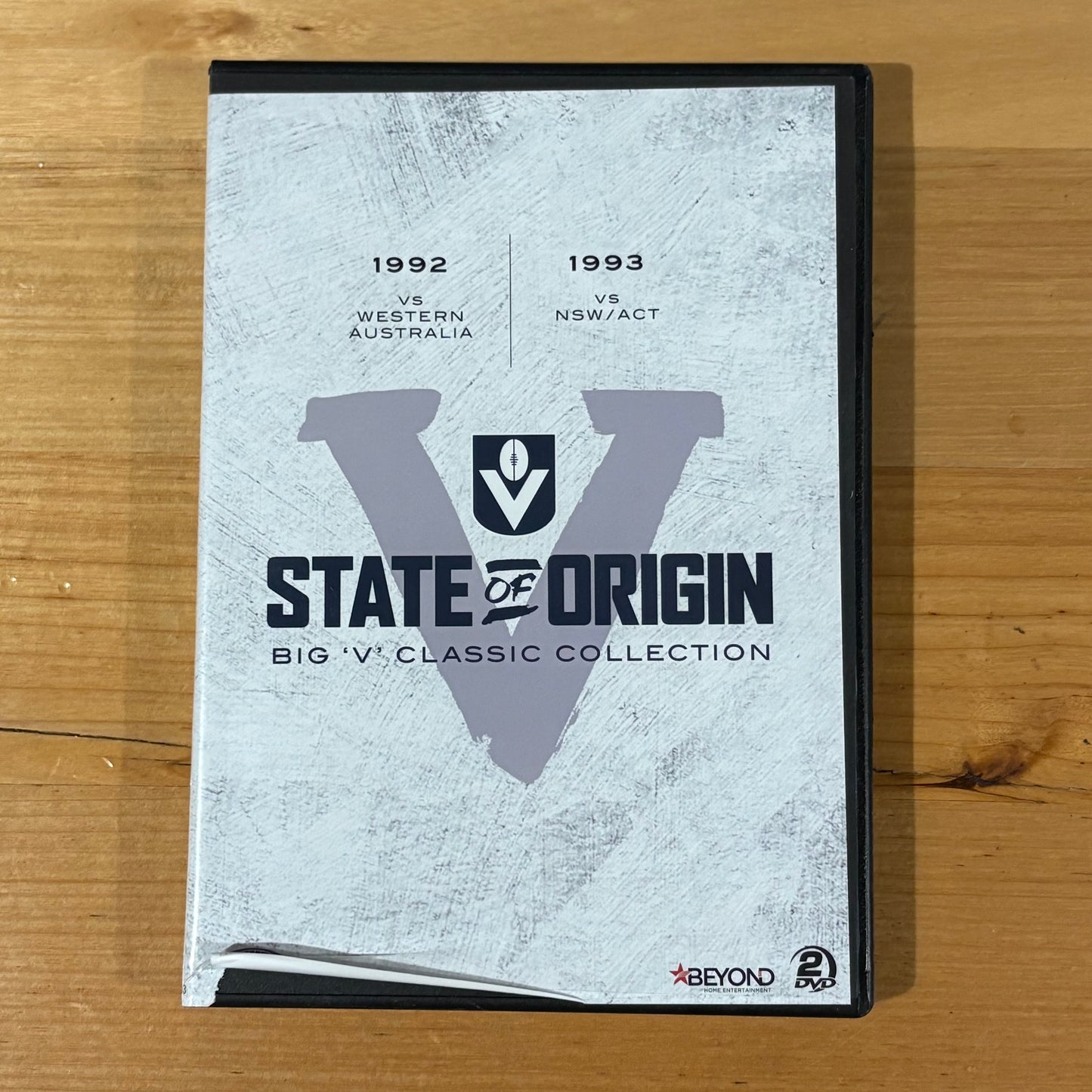 State of Origin Big V Classic Collection DVD Box-Set PAL 4 VGC