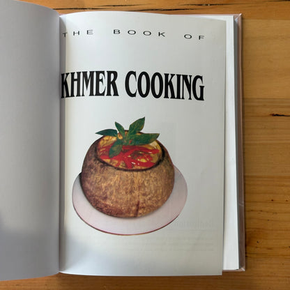 The Book Of Khmer Cooking by Hem Meakphal Hardcover 2019 GD