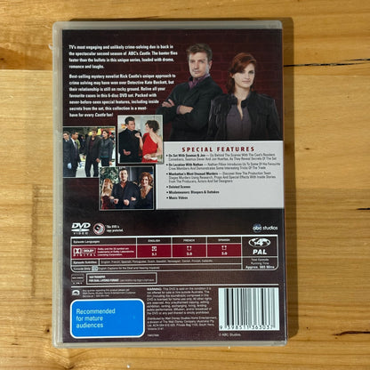 Castle Seasons 1-8 Complete DVD Nathan Fillion US Police Drama PAL 4 VGC