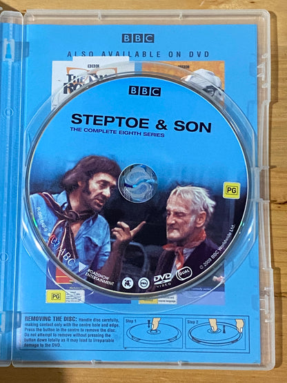 Steptoe And Son Series 8 DVD BBC British Comedy Classic PAL 4 VGC