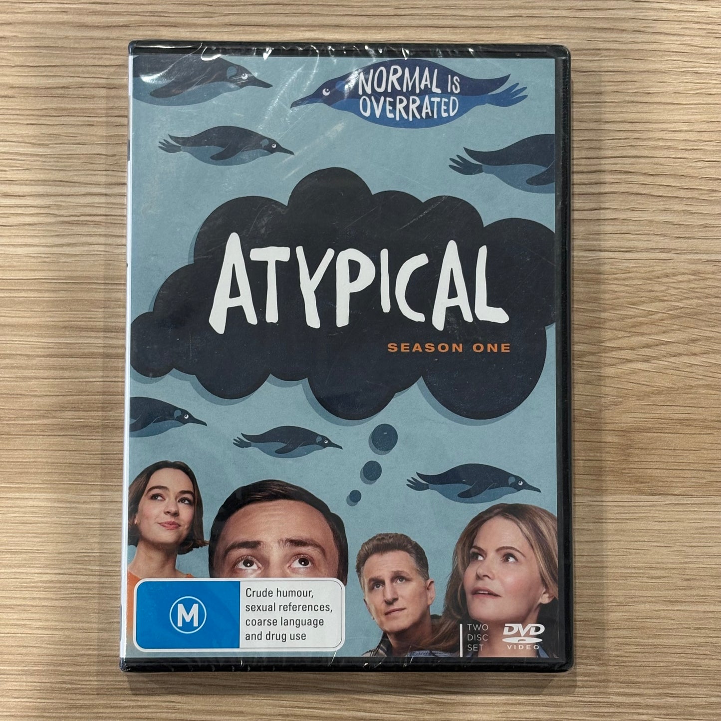 Atypical Series 1 and 2 DVD Normal is Overated PAL 4 New Sealed