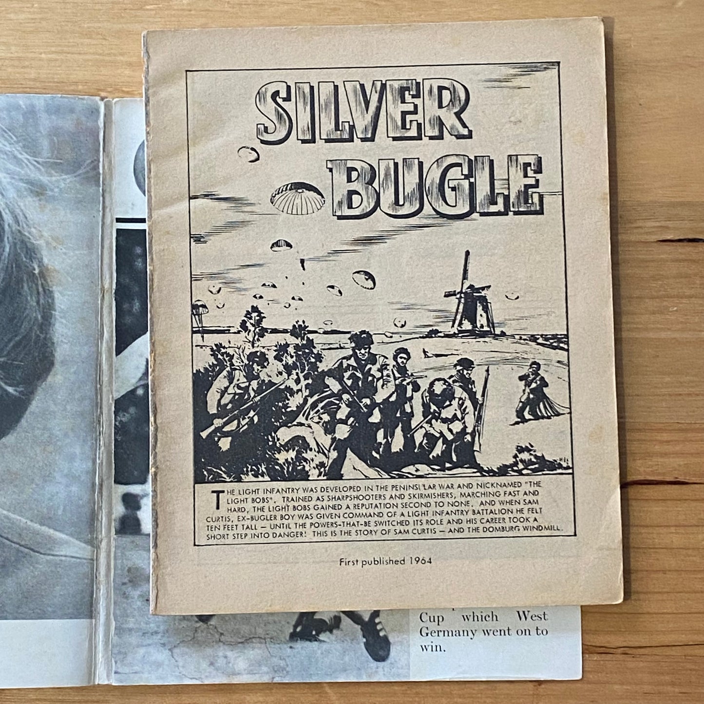 Commando War Comic #711 Silver Bugle 1973