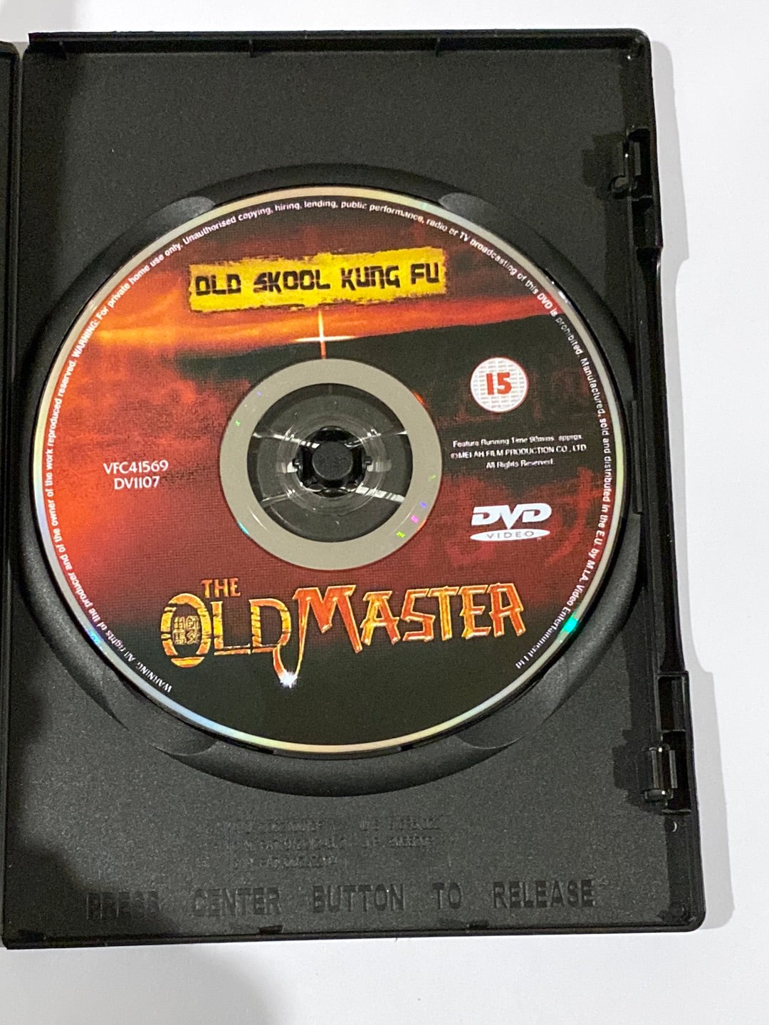 The Old Master DVD Old Skool Kung Fu VGC