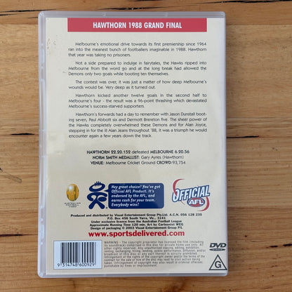 Hawthorn Premiers DVD Bundle of 8 Hawks AFL Grand Finals PAL 4 VGC