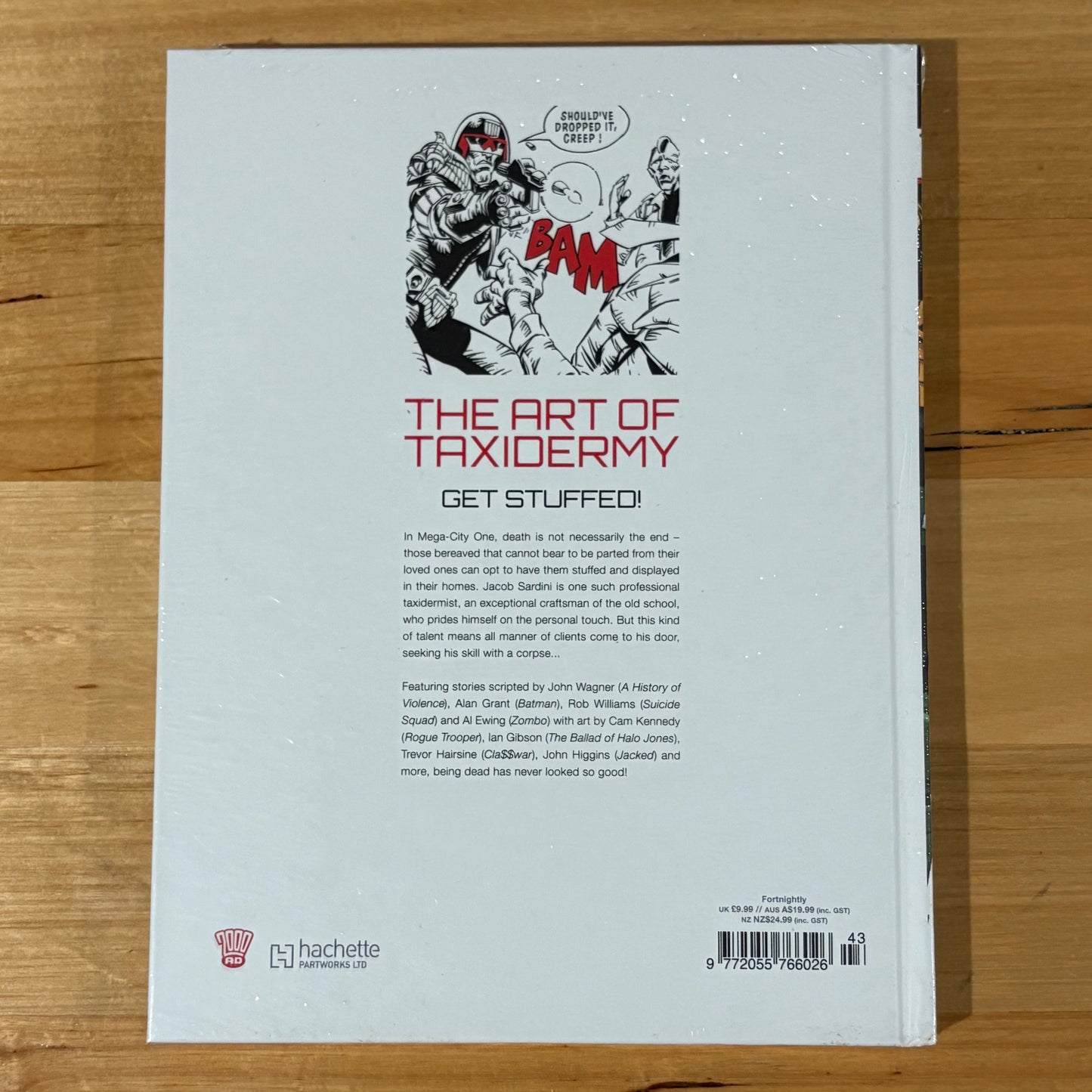 Judge Dredd Mega Collection 43 The Art of Taxidermy Hardcover New Sealed