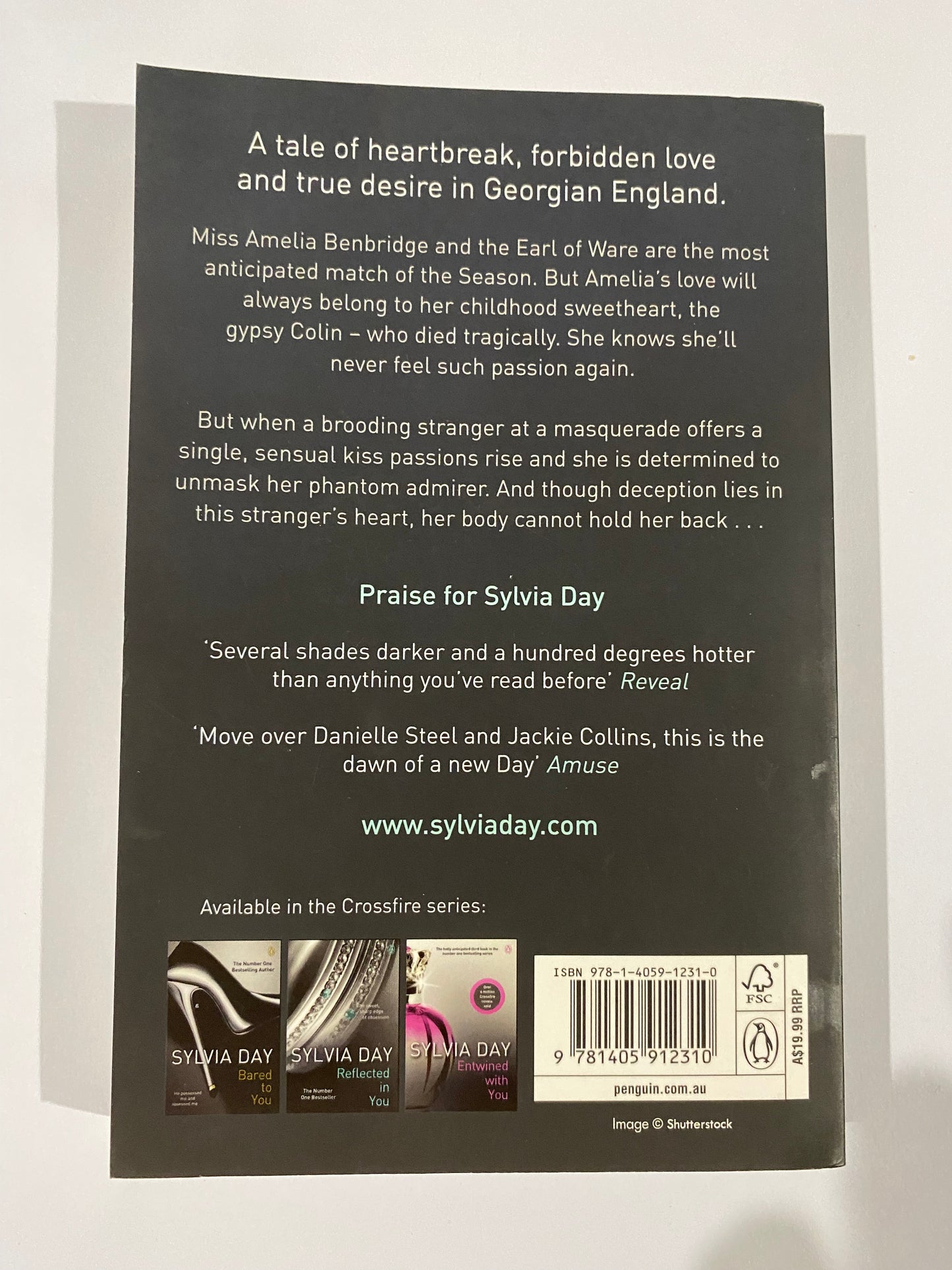 The Georgian Series by Sylvia Day 4-Book Bundle Paperback VGC