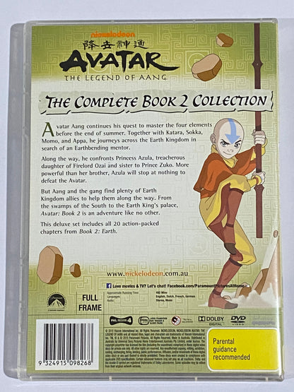 Avatar The Legend of Aang Complete Books 1-3 DVD PAL 4 Set VGC