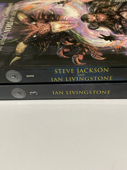 Special Edition Fighting Fantasy Gamebook Paperbacks 2-Book Bundle 2002 VGC