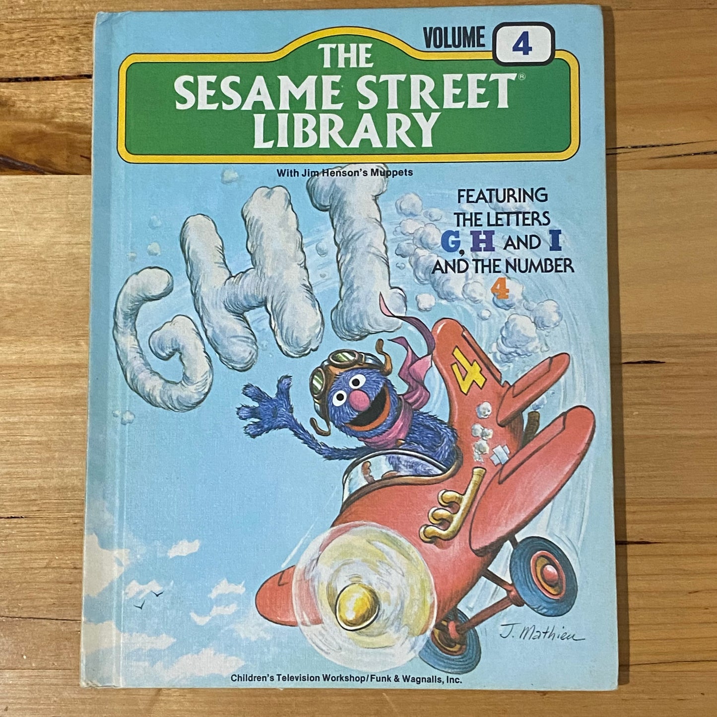 The Sesame Street Library Complete Set Jim Henson 1978-79 Hardcovers GD