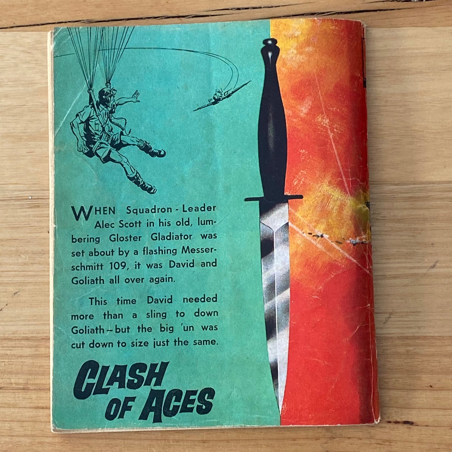 Commando War Comic #465 Clash Of Aces 1970