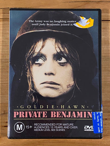 Private Benjamin DVD Goldie Hawn PAL 4 New Sealed