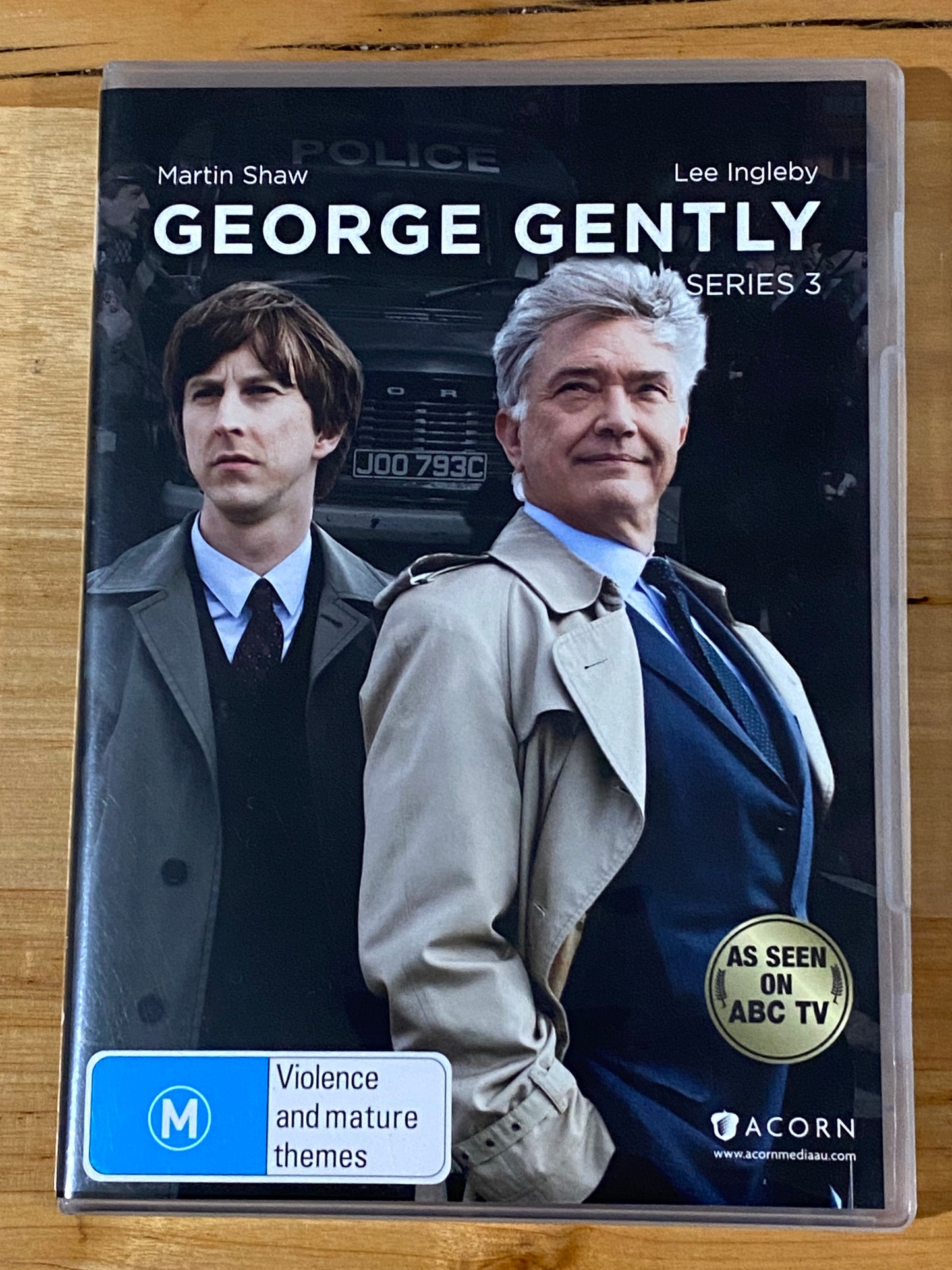 George Gently Series 1,3,4 + 6 DVD British Detective Drama PAL 4 VGC