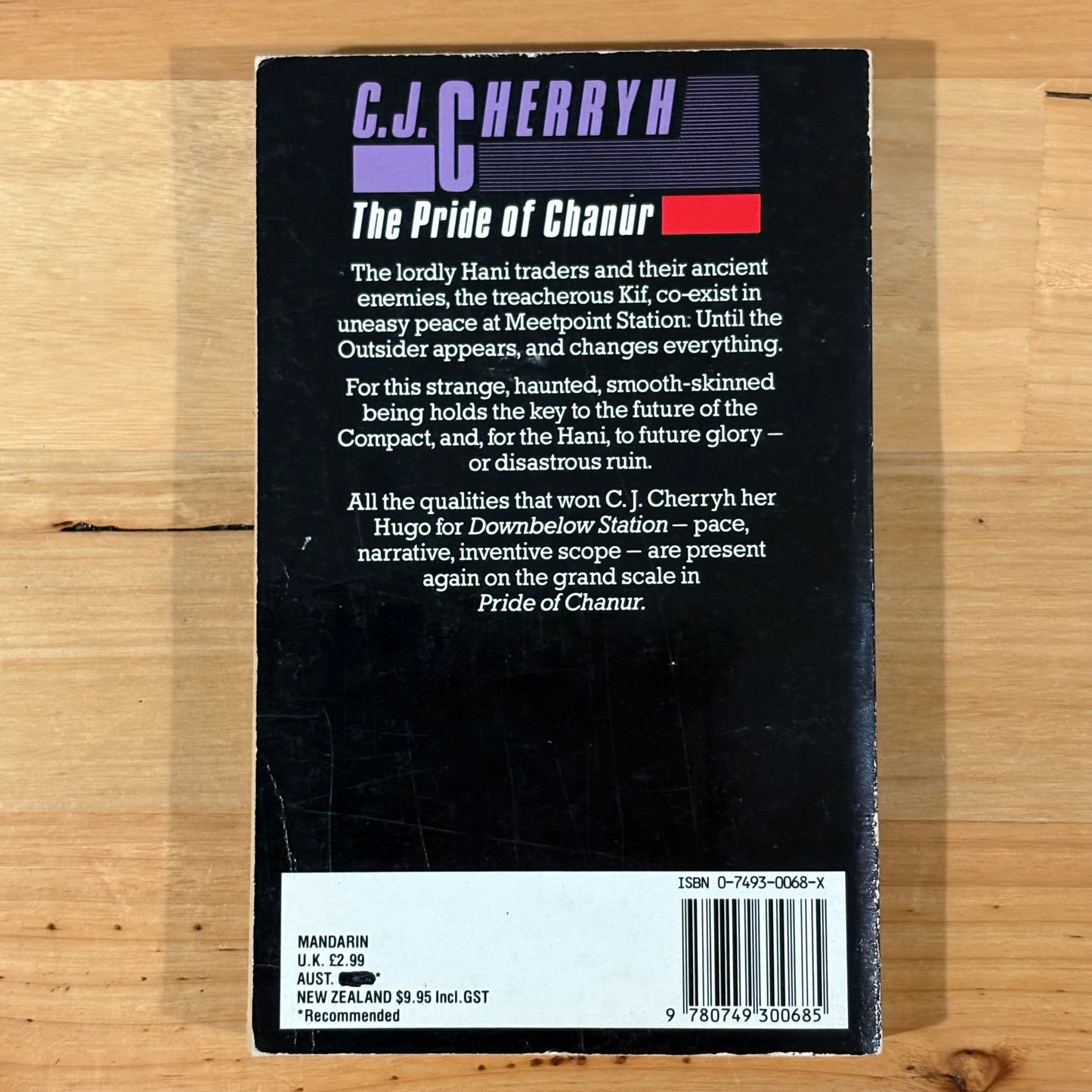 The Pride of Chanur by C.J. Cherryh Paperback 1998 GD