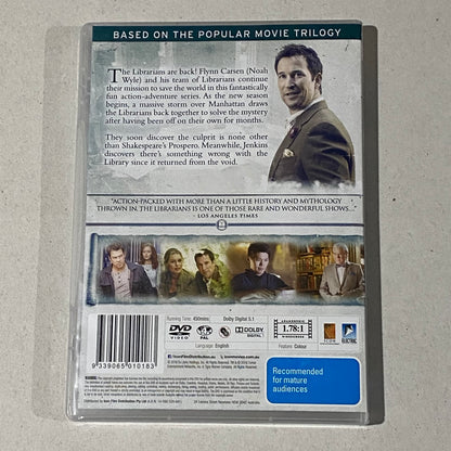 The Librarians Complete Seasons 1 - 3 DVD Noah Wylie Sci-fi Bundle Set PAL 4 VGC