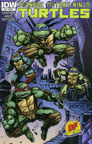 TEENAGE MUTANT NINJA TURTLES (2011) #21 EASTMAN DYNAMIC FORCES VARIANT