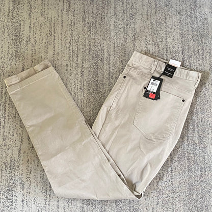 Tarocash Men’s Chinos Putty Sz 42-inch Waist Regular Zip Fly New With Tags