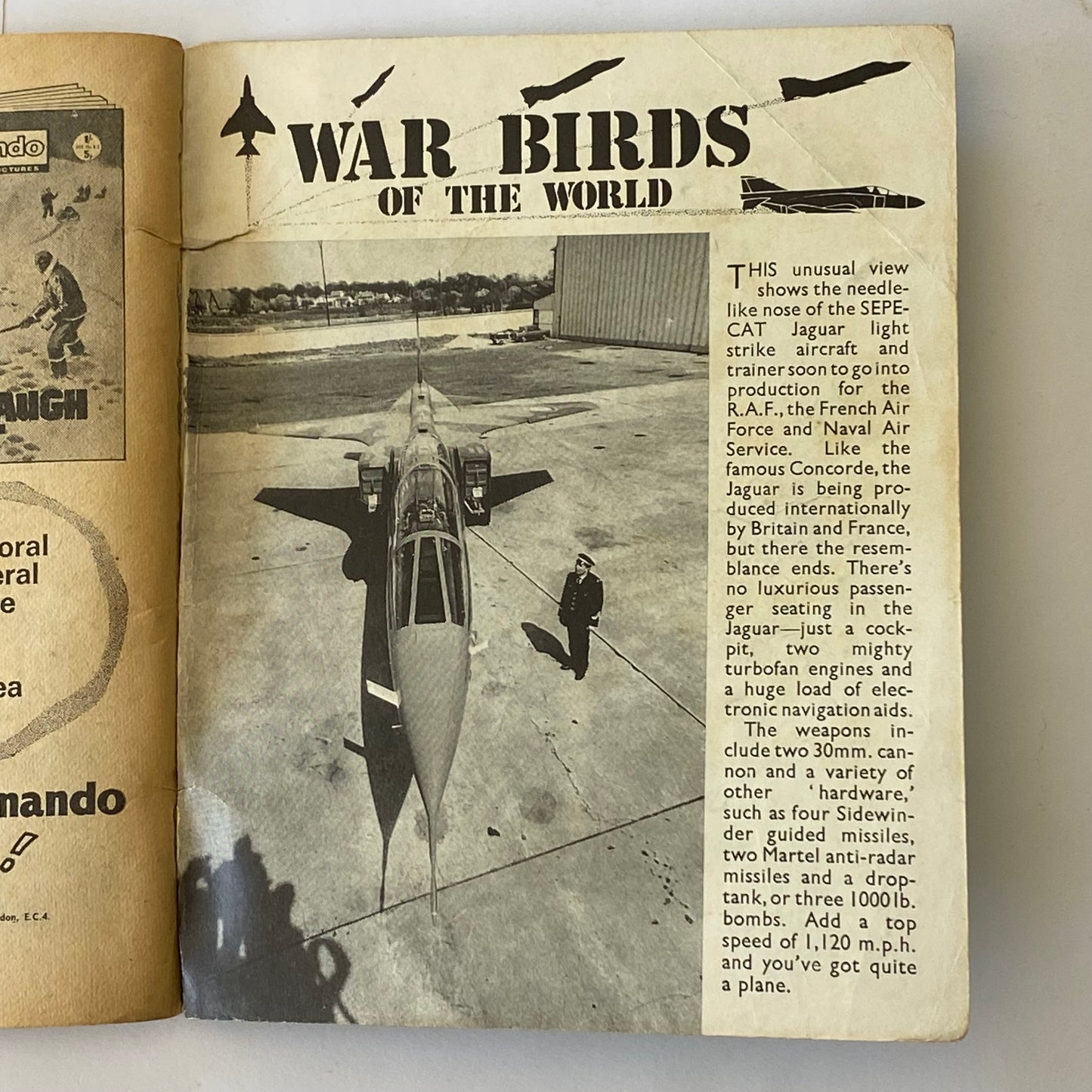 Commando War Comic #492 The Hero Was A Fake 1970
